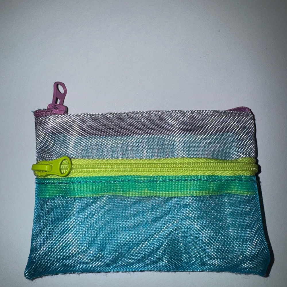 Colorful Mesh Coin Pouch/Wallet